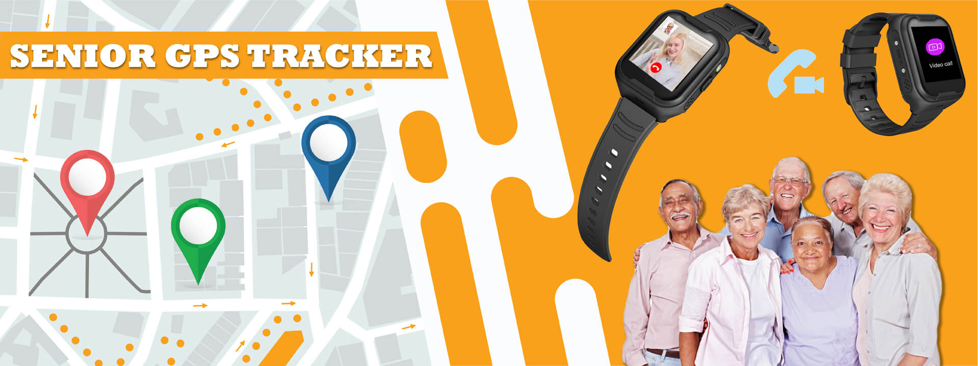 gps watch tracker for senior citizen