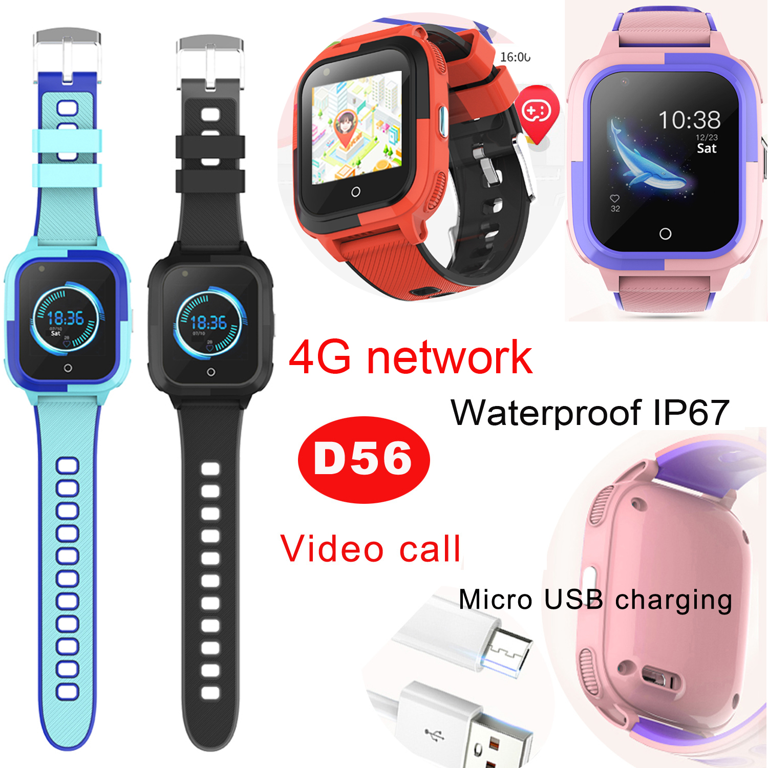 Kid smart watch gps tracker clearance ip67