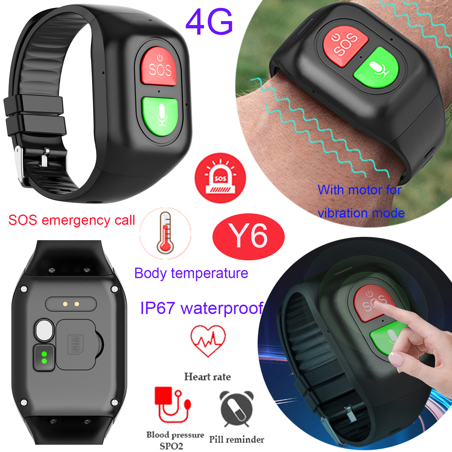 Why Big screen, full touch and body temperature detection become the new  trend of smart bracelet watches in 2020?