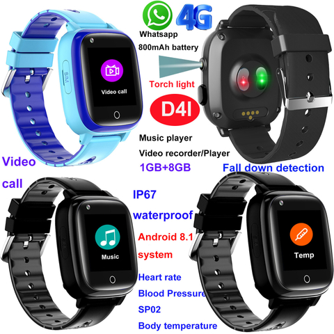 4G LTE SIM Card Video Call Child Smart Phone Watch Precise WiFi GPS Tracker  Children Smartwatch for Children with Camera GPS - China Smart Watch and  Adult price